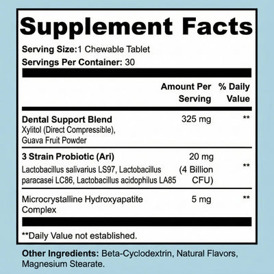 Dental + Oral Health Chewables